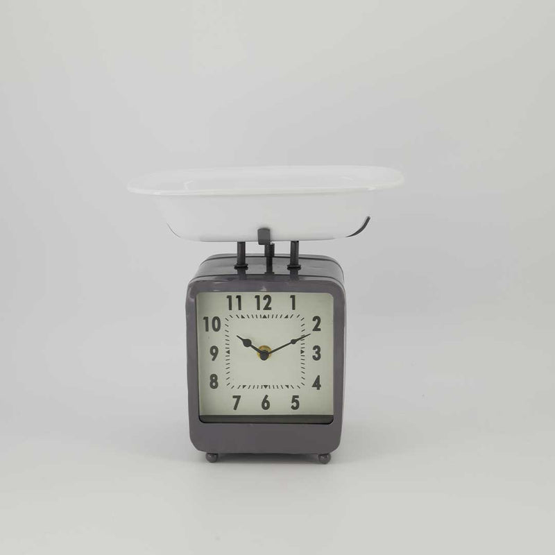 Scale Table Clock (9044-EM0228-CK)
