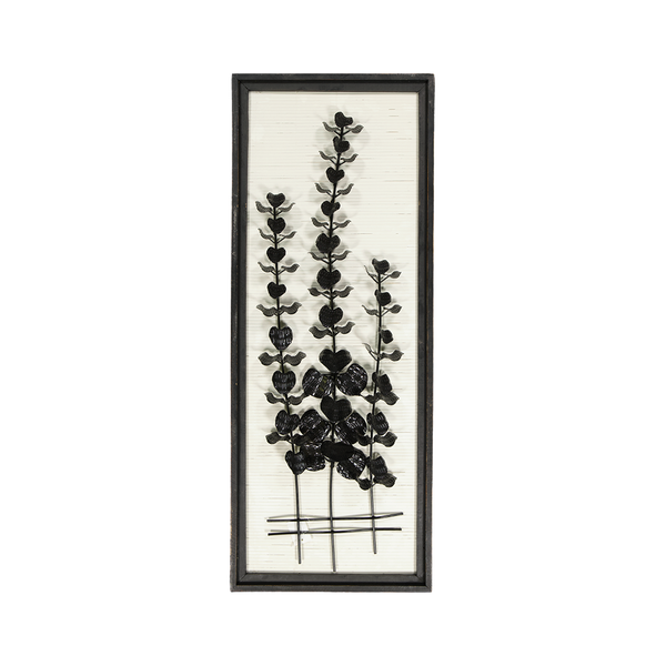 Tall Metal Trees Framed Wall Art (7168-GM3861-00)