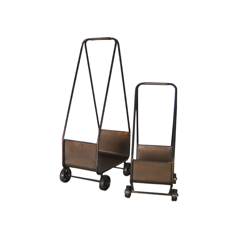 Triangle Firewood Log Rack - Set of 2 (7344-EM0882-BX)