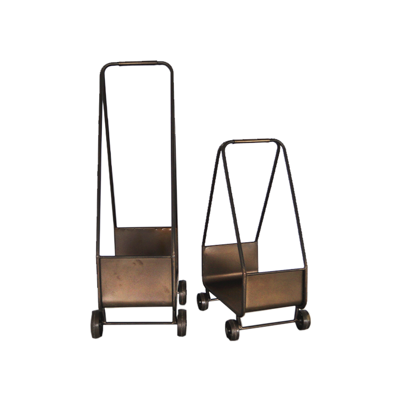 Triangle Firewood Log Rack - Set of 2 (7344-EM0882-BX)