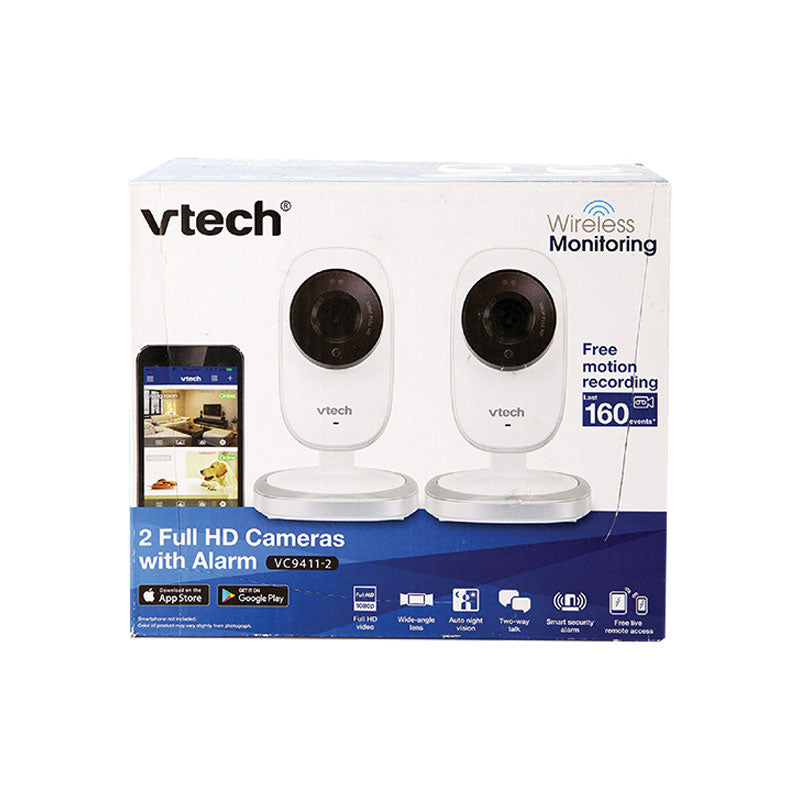 VTech - x2 Full HD Wi-Fi Camera w/ Alarm (VC9411-2)