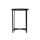 Vassa Round End Table With LED Lights (1752-EM1704-BX)