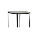Vassa Round End Table With LED Lights (1752-EM1704-BX)