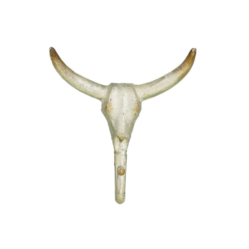 White Bull Single Wall Hooks  (7168-DM2012-WH)