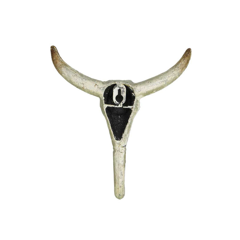 White Bull Single Wall Hooks  (7168-DM2012-WH)