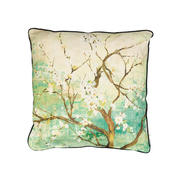 White Flower Tree Cushion (1134-PI6159-00)