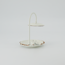 White Jewelry Holder With 2 Birds (9044-DM6782-00)