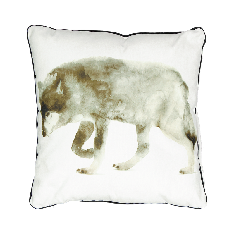 Wolf Cushion (VI) (1134-PI6187-CS)