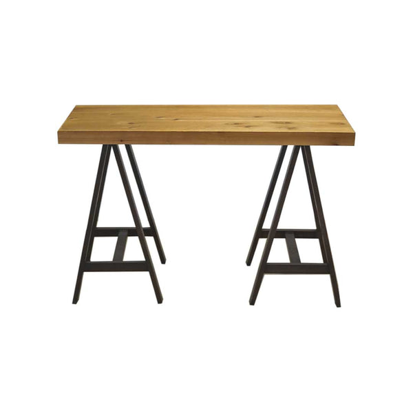 Wooden Table With "A" Shape Metal Leg (9277-DM1683-00)