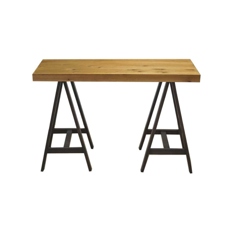 Wooden Table With "A" Shape Metal Leg (9277-DM1683-00)