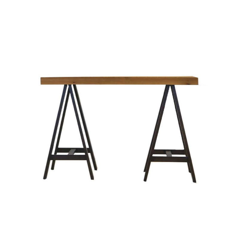 Wooden Table With "A" Shape Metal Leg (9277-DM1683-00)