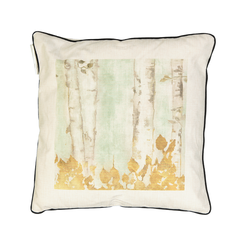 Yellow Leaves Cushion (1134-PI6157-00)