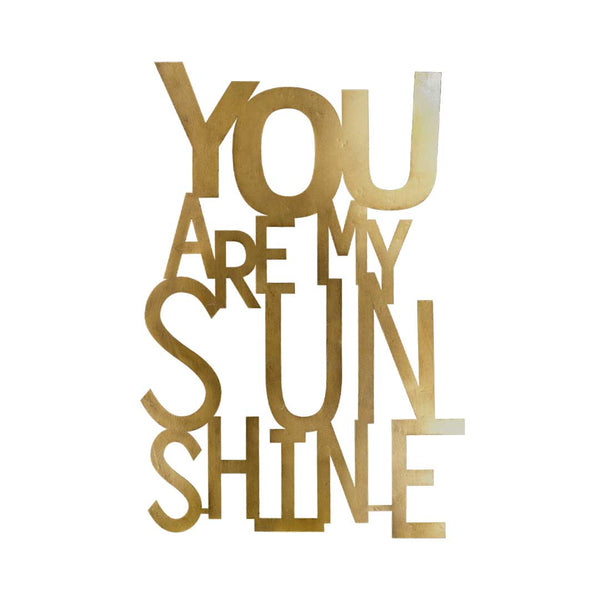 You Are My Sunshine Wall Decor (7321-EM1914-BX)