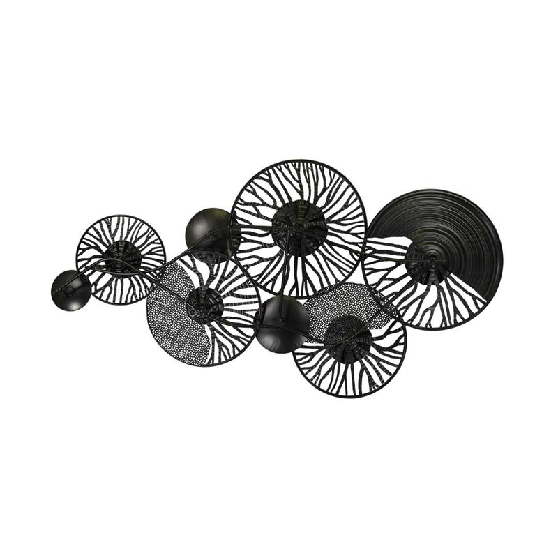 Zwolle Round Abstract Pattern Wall Decor (7528-HM8342-00)